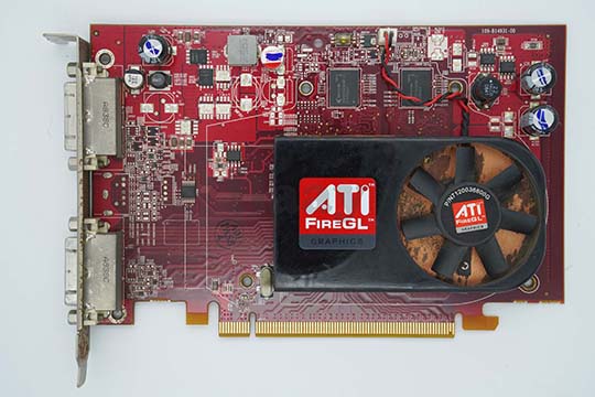 ATI FirePro V3700 256MB 显示卡（ATI FirePro V3700芯片）kf